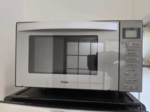 【Haier/電子レンジ/2019年製】ほぼ新品