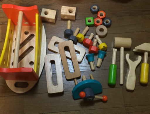 エトボイラ　木のおもちゃ　工具セット