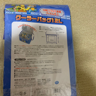 ⭐︎未使用　ポケモン　クーラーバック　12L⭐︎の画像