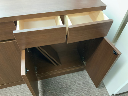 棚　ブラウン　中古^_^