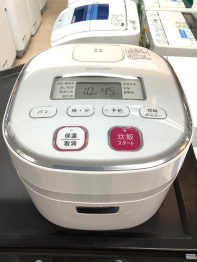 安心の6ヶ月保証付!! 【シャープ13年製】 炊飯器 【トレファク町田店】