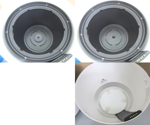 BALMUDA/バルミューダ 気化式加湿器 2018年製 Rain ERN-1100SD-WK ホワイト UniAuto非対応モデル 