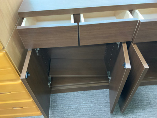 棚　ブラウン　中古^_^