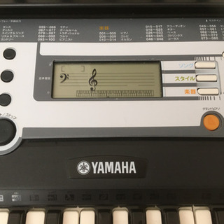 取引先決定済み⚠️YAMAHA ポータブルキーボード　PSR-E213 の画像