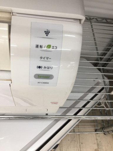7/14東区和白  SHARP 4.0kwルームエアコン  2013年  AY-C40DX