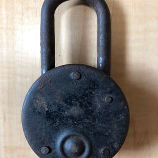 【レトロ】南京錠　鍵の画像