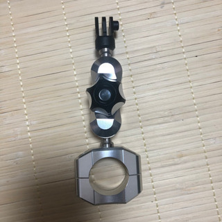 GoPro バイク用アルミ削り出しハウジングアダプターセット