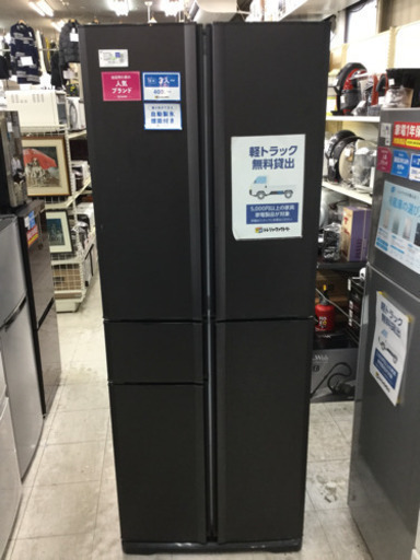 【6ヶ月間の保証付き】MITSUBISHI(ミツビシ)　405L　5ドア冷蔵庫【トレファク越谷店】
