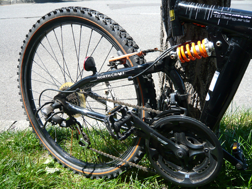 札幌 26インチ 折り畳み 自転車 ドッペルギャンガー MTB ブラッグガーズ702 18段変速 Wサス マウンテンバイク