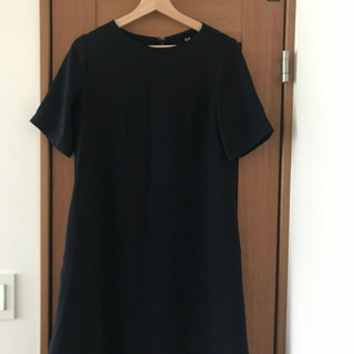 UNIQLO ワンピース ネイビー