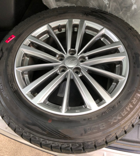 スタッドレスタイヤ 225/60 R17 & スバル純正ホイール フォレスターSJ型　PCD100