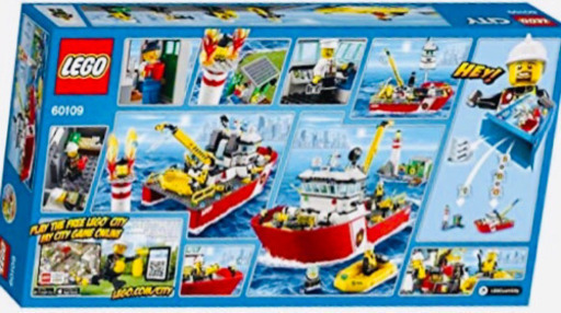 レゴ(LEGO)シティ消防ボート　新品