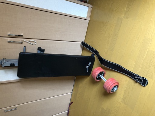 筋トレセット売ります。最終値下げ。