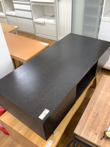 センターテーブル　IDC大塚家具　ダークブラウン