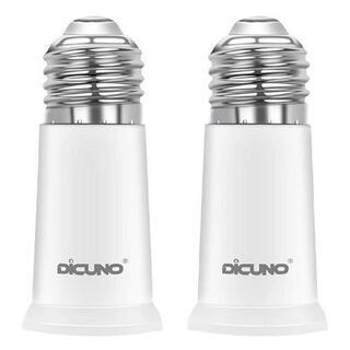 電球延長ソケット x2