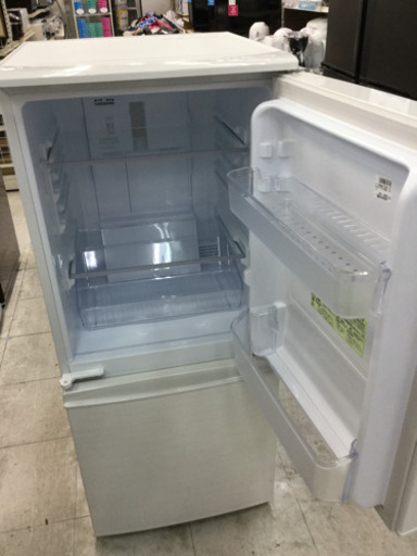 【1年間の保証付き】SHARP(シャープ)　137L　2ドア冷蔵庫【トレファク越谷店】