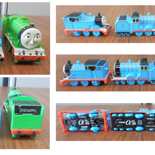 トミカ◇αアルファシステム◇機関車トーマス◇ドナルド他3台セット