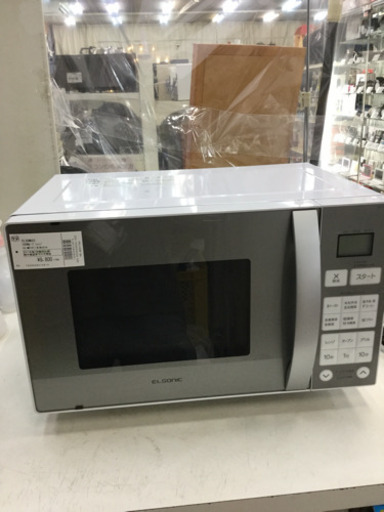 【6ヶ月間の保証付き】ELSONIC(エルソニック)　500W　オーブンレンジ【トレファク越谷店】