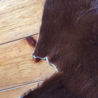 カウラグ大判牛革ラグの画像