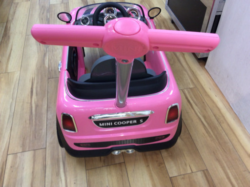 M◎乗用玩具 MINI COOPER ミニクーパー ピンク