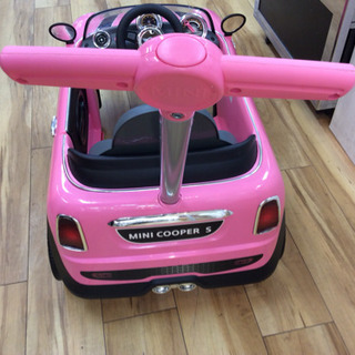 M◎乗用玩具 MINI COOPER ミニクーパー ピンクの画像