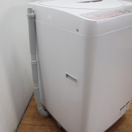 配達設置無料！ SHARP Agイオン 省水量タイプ洗濯機 6.0kg GS06