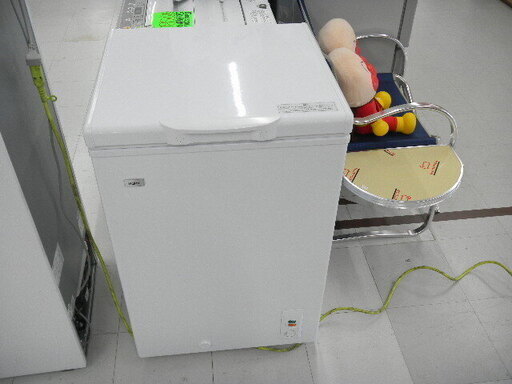 冷凍ストッカー 103Ｌ 2018年製 ハイアール ＪＦ-ＮＣ103Ｆ上開き式 ノンフロン電気冷凍庫 家庭用 苫小牧西店