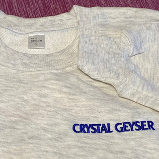 CRYSTAL GEYSERのトレーナー2枚　Lサイズの画像