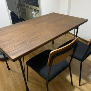 ダイニングテーブル 椅子4脚 セットの画像