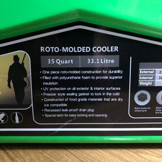 Deelight ディーライト Iceland Cooler Box 35QT 商談成立　新品未使用品の画像