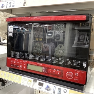 加湿水蒸気式オーブンレンジ　HITACHI（日立）2018年製　