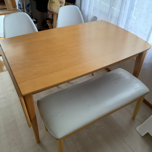 伸長式 ダイニングテーブル