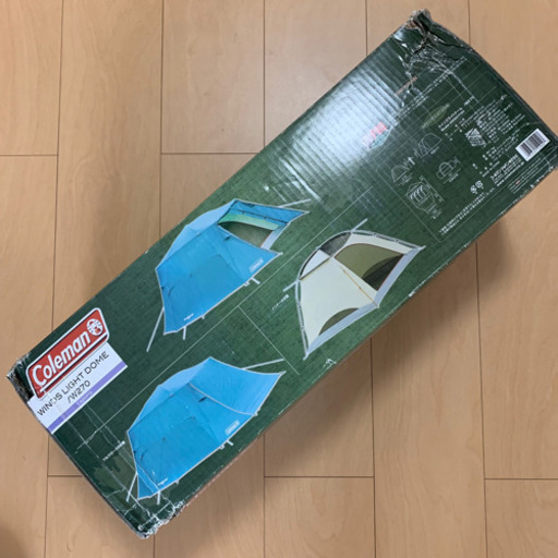 未使用品　Coleman コールマン ウインズライトドームテント/W270 [4人用] 2000017191
