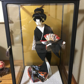日本人形を入れていたガラスケース差し上げます。※人形は付いていません