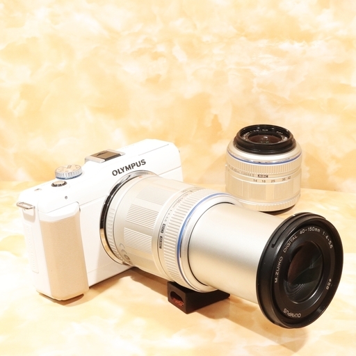 ◆極上美品＆スマホ転送◆オリンパス E-PL1S ダブルズームキット