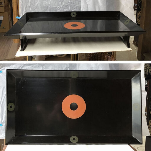 c780 漆塗 大台 脚付膳 82.5cm×45cm