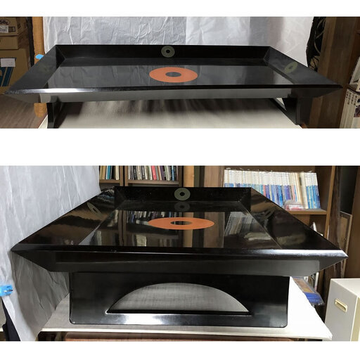 c780 漆塗 大台 脚付膳 82.5cm×45cm