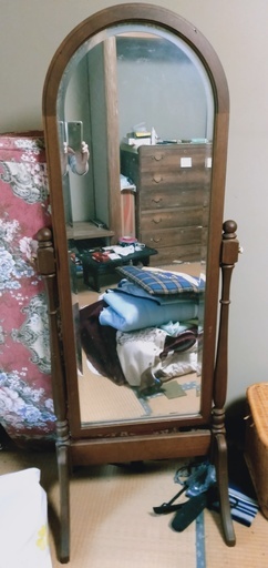 中古　姿見　鏡