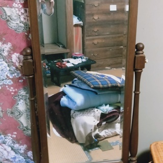 中古　姿見　鏡