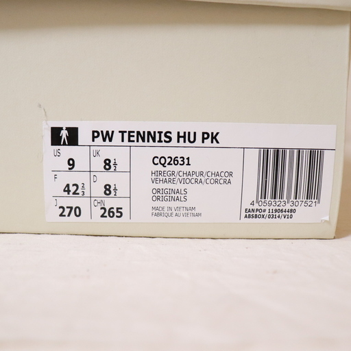 adidas／スニーカー／PW TENNIS HU PK／27.0cm