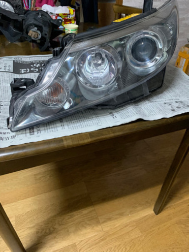 50エスティマ中期ヘッドライト&フォグ