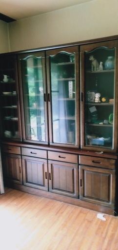 美品　中古　大型食器棚