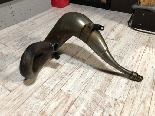 FMFチャンバー　KDX KX モトクロス マフラー