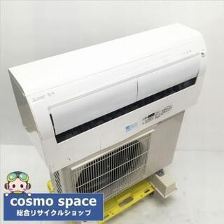 中古 近郊送料格安 2.2kw ルームエアコン 三菱 おそうじエアコン MSZ-R2219-W ホワイト 6畳 単相100V 2019年製