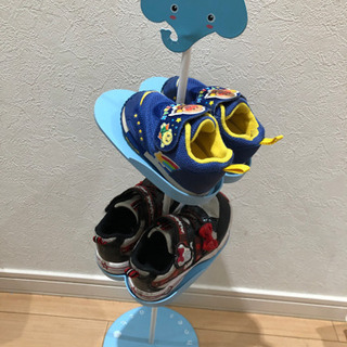 子ども用　シューズラック　ぞうさん　値下げ