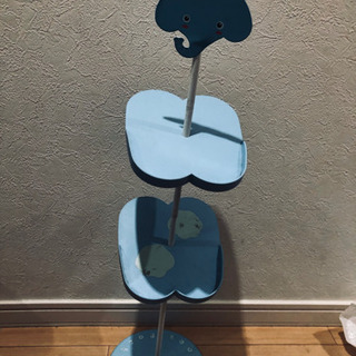 子ども用　シューズラック　ぞうさん　値下げの画像