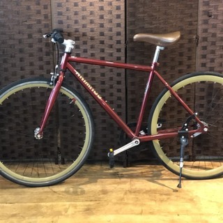 シュウイン　SCHWINN　RACER　シングルスピード　フラットバーロード　700c　自転車　ピスト　ロードバイク　札幌発の画像