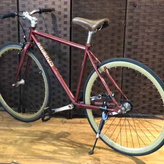シュウイン　SCHWINN　RACER　シングルスピード　フラットバーロード　700c　自転車　ピスト　ロードバイク　札幌発の画像