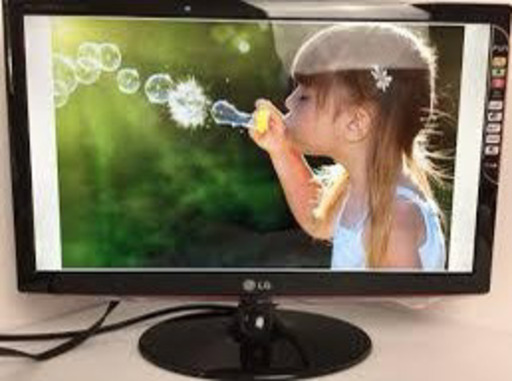 LG 21.5 液晶モニター (使用頻度少ない、美品です）