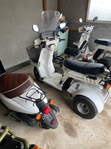 ジャイロX 3人乗り公認　ノーヘルOK